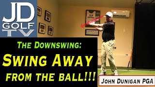 Swing Away from the Ball The Downswing Transition [upl. by Acisej257]