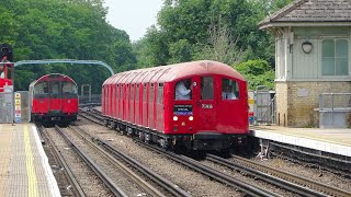 London Underground 1938 Tube Stock back on the Piccadilly Line South  160th Anniversary [upl. by Norihs]