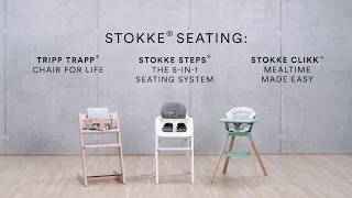 Which Stokke high chair is the right one for me Tripp Trapp® Stokke® Steps™or Stokke® Clikk™ [upl. by Ahsineb]