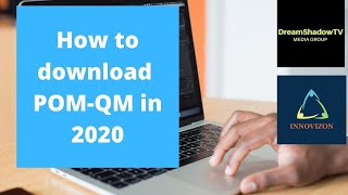 How to download POMQM for Windows in 2020 [upl. by Niledam395]