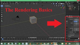 How to Setup Your Render Settings for Cycles in Blender The Basics [upl. by Monteith]