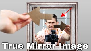 How Does a NonReversing Mirror Work [upl. by Aynos]