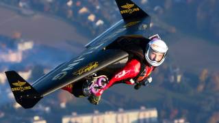 Fly with the Jetman  Yves Rossy [upl. by Gisser610]