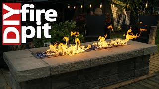 Building an Awesome Backyard Fire Pit  Start to Finish DIY Project [upl. by Ardnuasac]