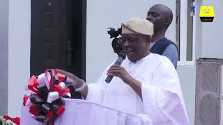 Chief Segun Osoba Hails Baba Ijebu Over Donation of Kensington Adebutu Media Resource Centre at NIJ [upl. by Olim765]