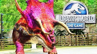 MONOSTEGOTOPS 40 NUEVO DINOSAURIO SUPER HIBRIDO Jurassic World El Juego [upl. by Leahcam]