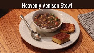 Awesome Venison Stew Recipe [upl. by Arinay569]