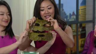 Whamisa Set of 5 Sea Kelp Sheet Masks by Glow Recipe on QVC [upl. by Montagna]