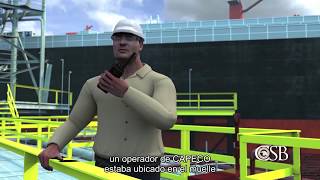 Explosión en la terminal de Caribbean Petroleum CSB Video with Spanish Subtitles [upl. by Blackington]