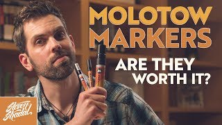 Molotow Marker Review Are they worth it [upl. by Morgun851]