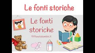 Le fonti storiche [upl. by Brandi]