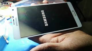 How to Samsung Not 4 No Display Solution Samsung Note 4 Display Not working [upl. by Imekawulo]