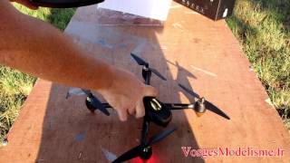 Drone Hubsan H501s  VosgesModelismefr [upl. by Suissac]