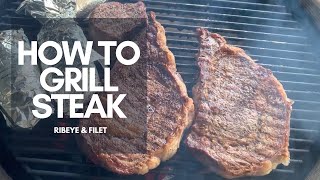 Steak Skills 101 The Perfect Ribeye  Blackstone Griddle [upl. by Lleira]