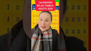 💸PAGAMENTOS do BOLSA FAMÍLIA de AGOSTO já tem DATA  CALENDÁRIO OFICIAL Quem vai RECEBER [upl. by Cristie]