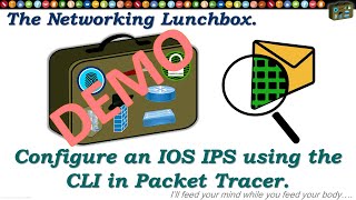 Configure an IPS using the CLI in Packet Tracer [upl. by Nnyltak]