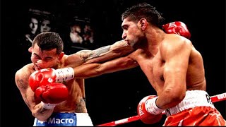 Amir Khan vs Marcos Maidana  Highlights Speed vs Power [upl. by Enyleuqcaj]