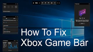 How to Fix Xbox Game Bar not Opening [upl. by Lothario]