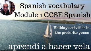 Spanish Vocabulary Activities  Spanish GCSE  Module 1 AQA  Edexcel [upl. by Eirised]