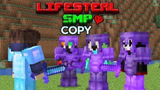 How I Took Over This Minecraft Lifesteal SMP Copy [upl. by Airdnaxela693]