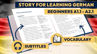 German Story for Beginners A11 – A21 Improve your Listening and Reading Comprehension 🎓 ✅ [upl. by Llerrej]