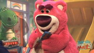 LotsoHuggin Bear Lotso meet and greet in Disneys Hollywood Studios at Walt Disney World [upl. by Balcer]