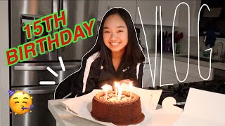 15TH BIRTHDAY VLOG Vlogmas Day 8  Nicole Laeno [upl. by Enoval19]