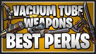 The BEST PERKS for the Vacuum Tube Weapons in Fortnite Save the World [upl. by Ardnuyek]