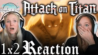 This Is INSANE  ATTACK ON TITAN  Reaction 1X2 [upl. by Airun26]