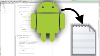 Android  java  Tutorial How to write and read txtfiles from your Android Application [upl. by Jerrilee939]