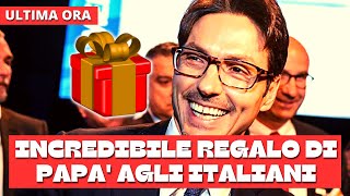 Berlusconi lincredibile regalo di Piersilvio per tutta lItalia  Ha dichiarato che [upl. by Pappano]