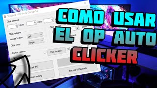 💢COMO USAR EL OP AUTOCLICKER 🖱 [upl. by Saravat522]