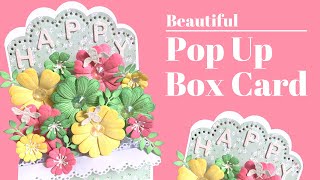 Beautiful Pop Up Box Card [upl. by Gianna]