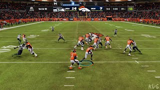 Madden NFL 22  Seattle Seahawks ​vs Denver Broncos ​ Gameplay PS5 UHD 4K60FPS [upl. by Ramgad]