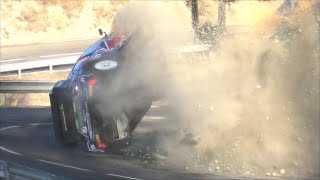 Fourmaux BIG CRASH Rallye MonteCarlo 2022 [upl. by Courtenay]