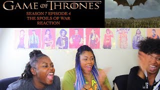 Game of Thrones Season 7 Episode 4 THE SPOILS OF WAR Reaction [upl. by Yelsnia]