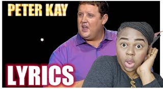 Misheard Lyrics  Peter Kay The Tour That Didnt Tour Tour [upl. by Heilner]