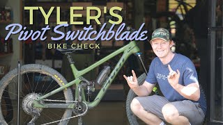 Tylers 2022 Pivot Switchblade Review  The Path Bike Checks [upl. by Dygert]