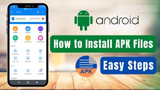 How to Install APK Files on Android Device [upl. by Eldin]