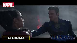 MARVEL  Eternals  Ikaris against other Eternals full final fight scene [upl. by Aihsoek871]