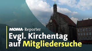 Kirchentag in Nürnberg Kampf gegen KirchenAustritte  ARDMorgenmagazin [upl. by Adnolat521]