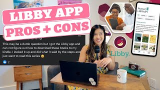 Kindle amp Libby App Pros and Cons and a demo [upl. by Ronaele32]