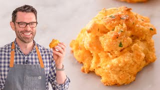 Easy Cheddar Biscuits Recipe [upl. by Lehteb]