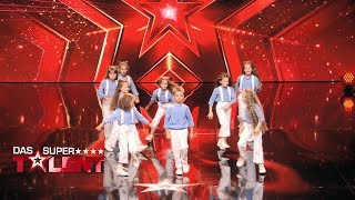 Wenn diese Kids tanzen sind die 90er zurück  Das Supertalent 2018  Sendung vom 06102018 [upl. by Noied]