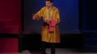 Rowan Atkinson Live  Drunk English in Indian Restaurant [upl. by Ylekalb]