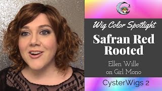 Wig Color Spotlight Safran Red Rooted by Ellen Wille on Girl Mono [upl. by Ocihc]