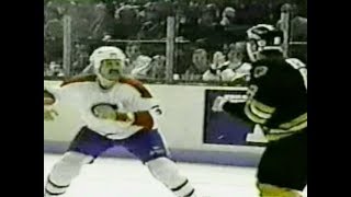 Cam Neely vs Mike McPhee [upl. by Cammi]