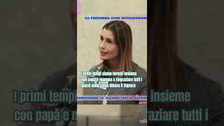 Testimonianza conversione Claudia Koll  il Signore ci ha donato 4 volte tanto [upl. by Hershell]