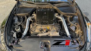 G37 Z1 Motorsport Long Tube Intakes INSTALL [upl. by Leyes706]