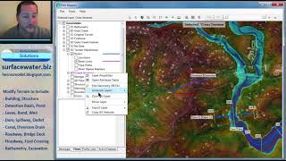 Terrain Modification in HECRAS Part 3 Dams Levees Channels Buildings Basins and more [upl. by Grata]